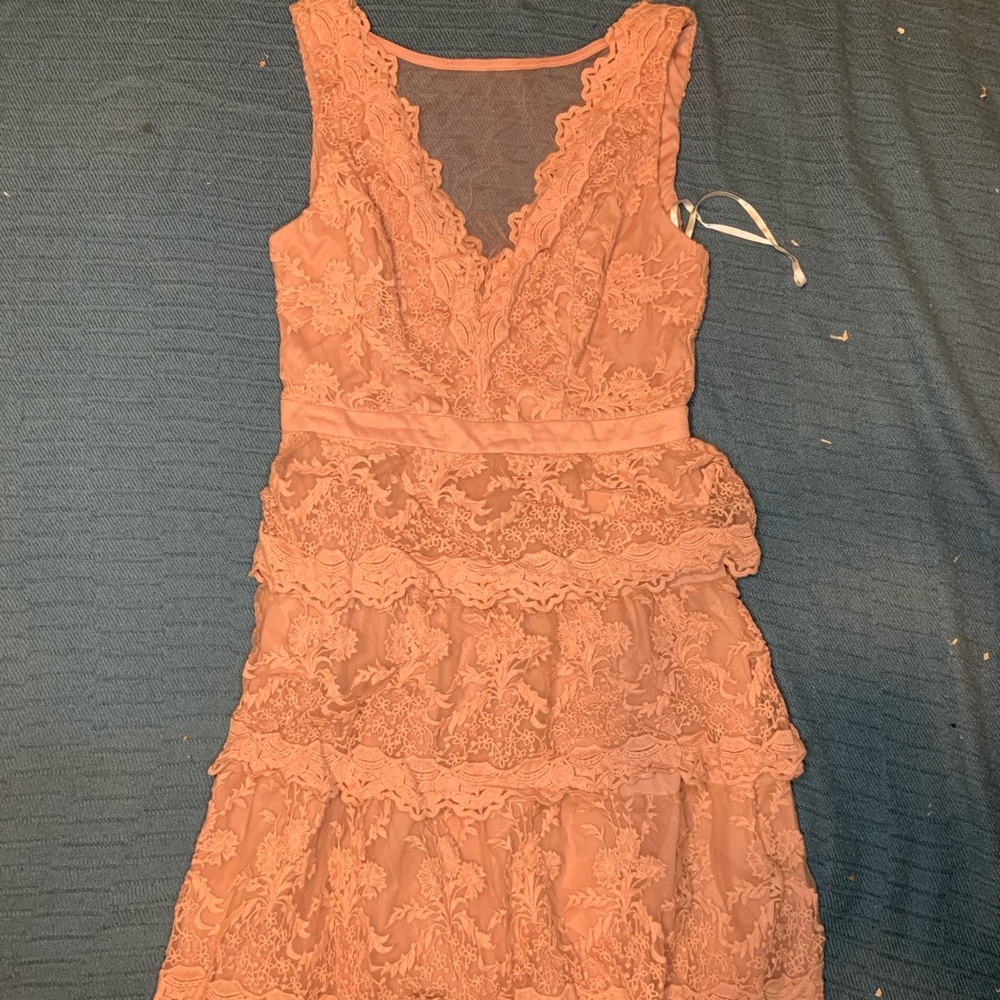 Nikibiki pink layered dress